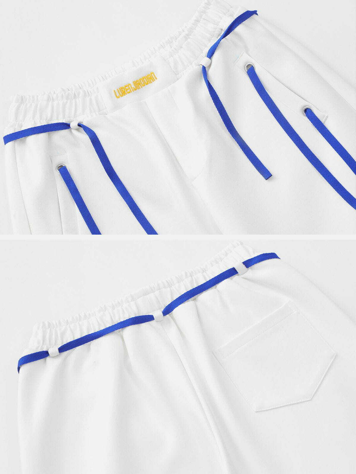 colorblock line design shorts [trendy] 6515